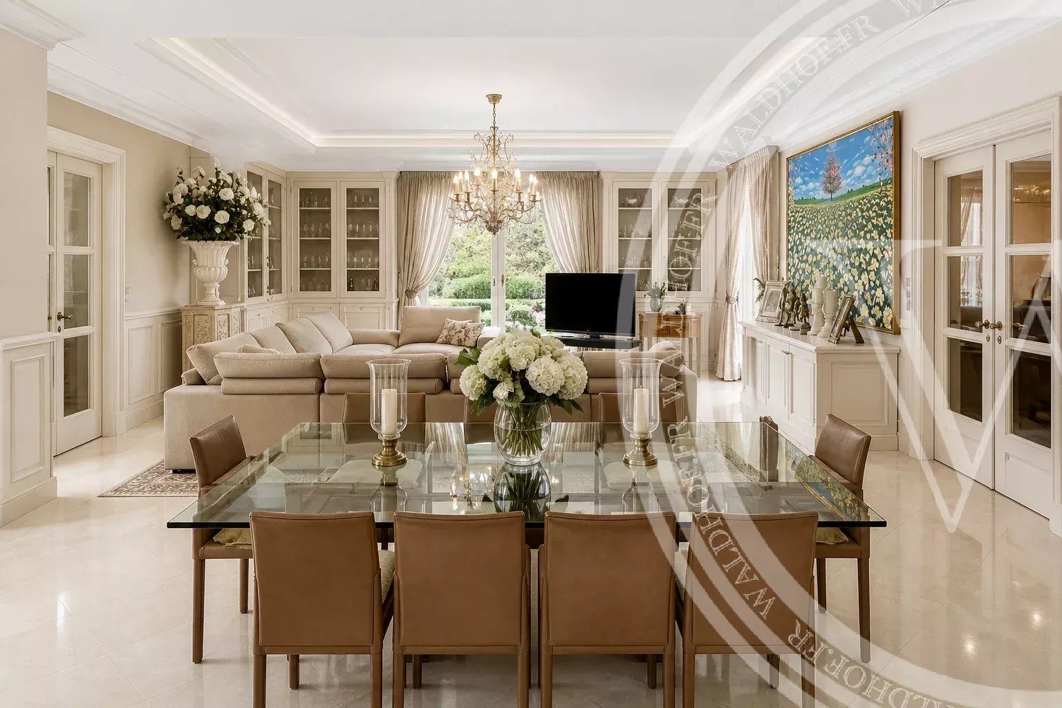Villa de luxe vendu clés en mains avec vue mer, grand garage et piscine, à 25 mètres de Monaco - 5