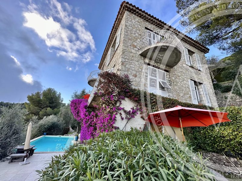 Charming stone house with panoramic sea view