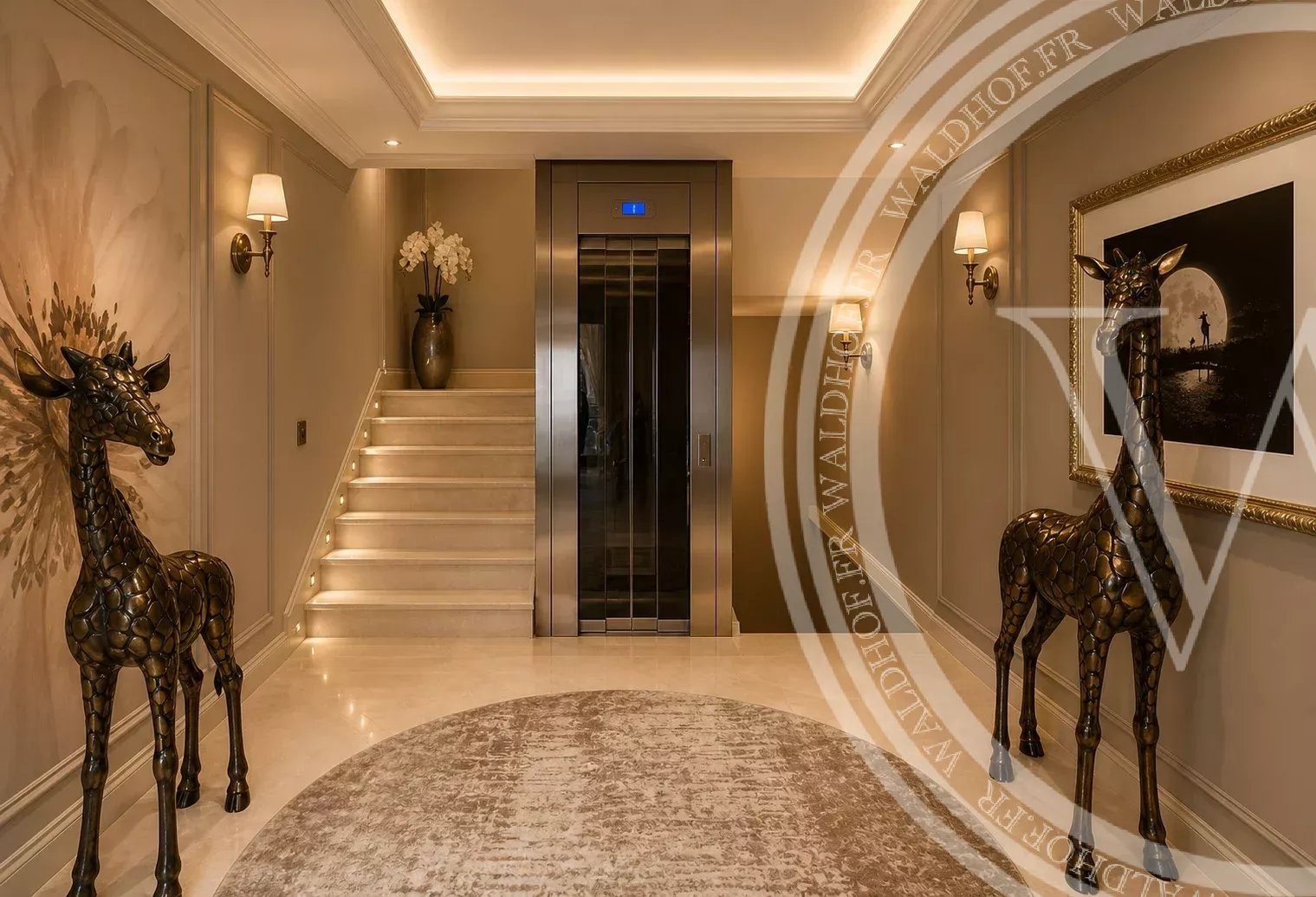 Villa de luxe vendu clés en mains avec vue mer, grand garage et piscine, à 25 mètres de Monaco - 8