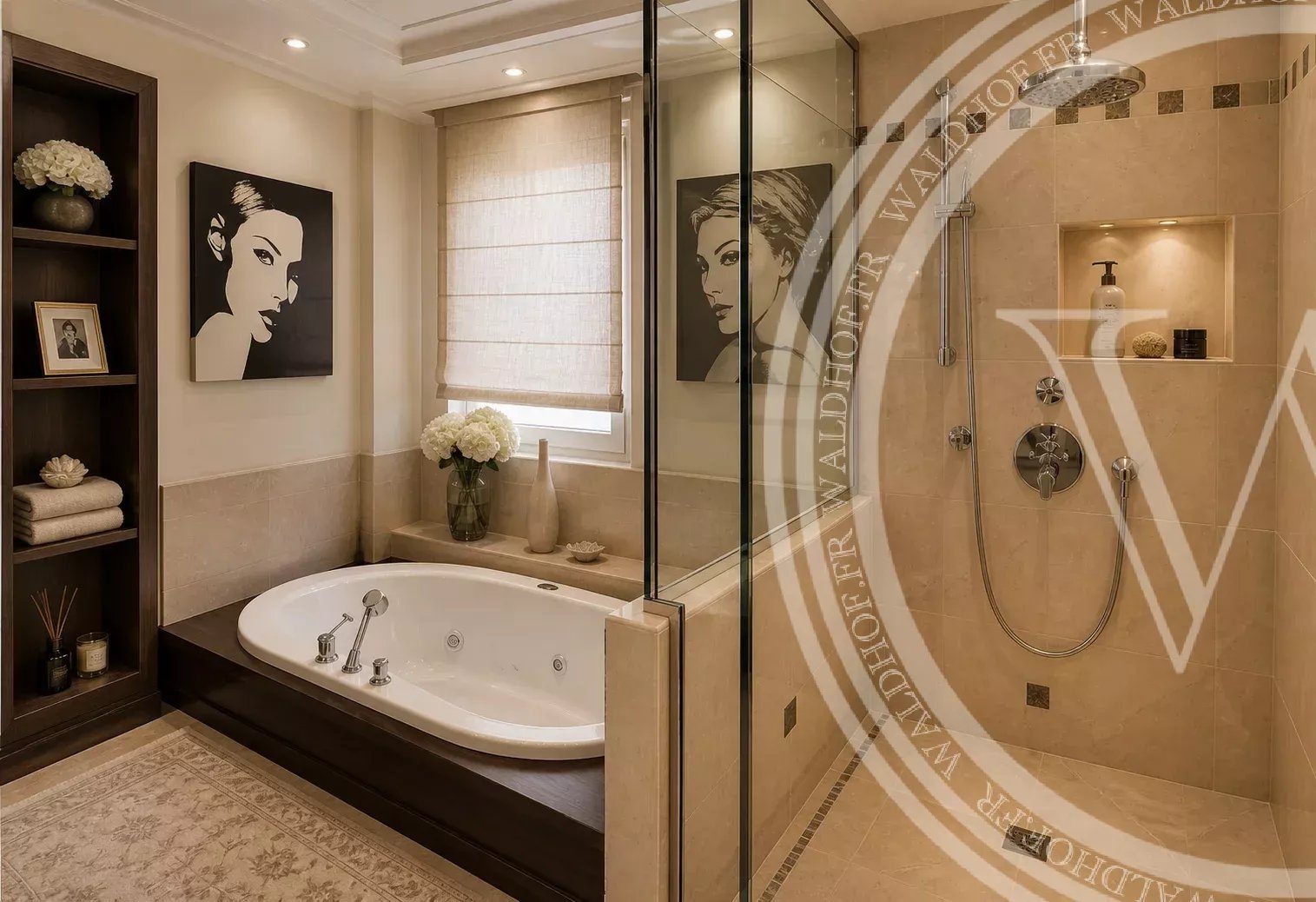 Villa de luxe vendu clés en mains avec vue mer, grand garage et piscine, à 25 mètres de Monaco - 7