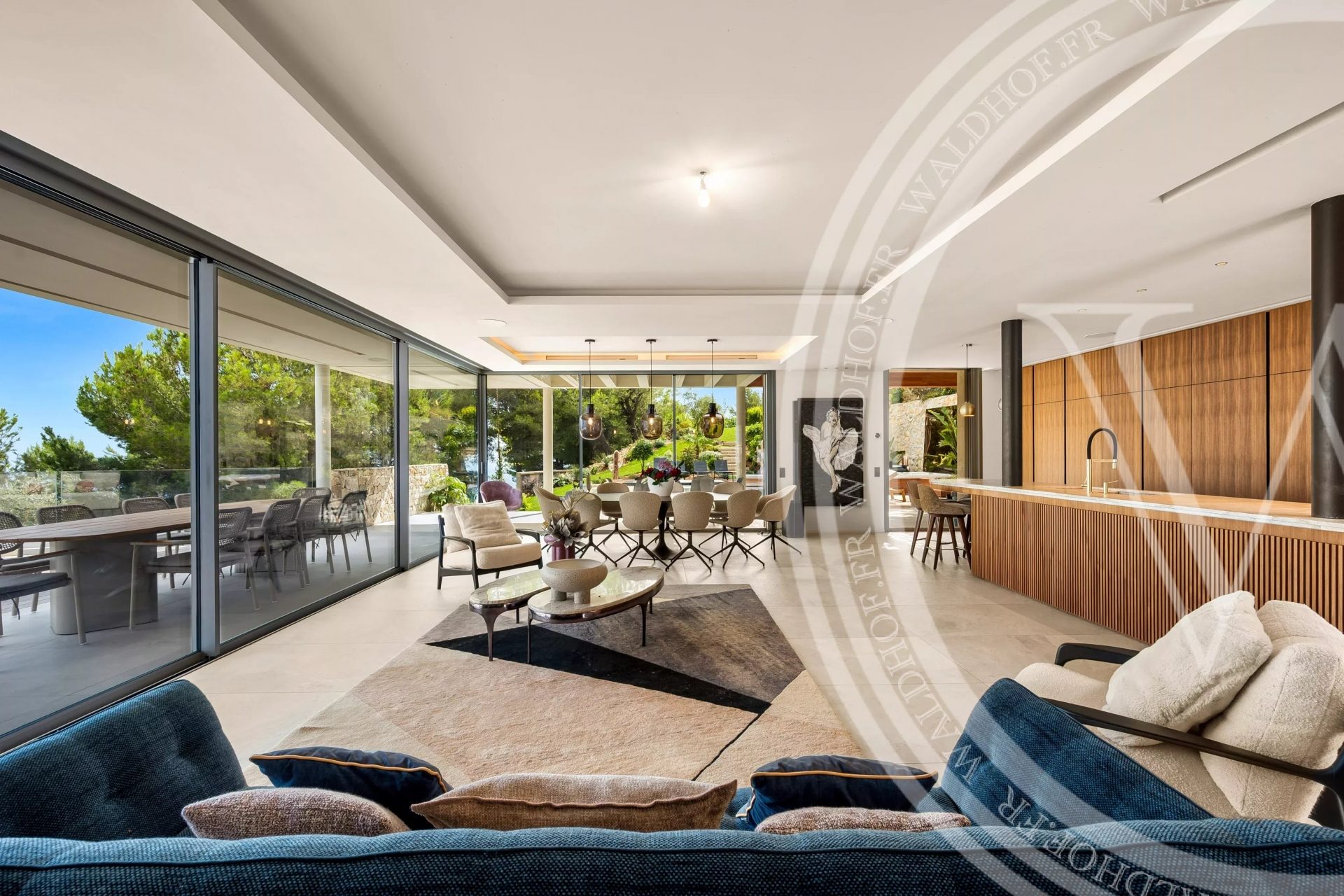 Luxury contemporary villa with sea view in Roquebrune-Cap-Martin - 9